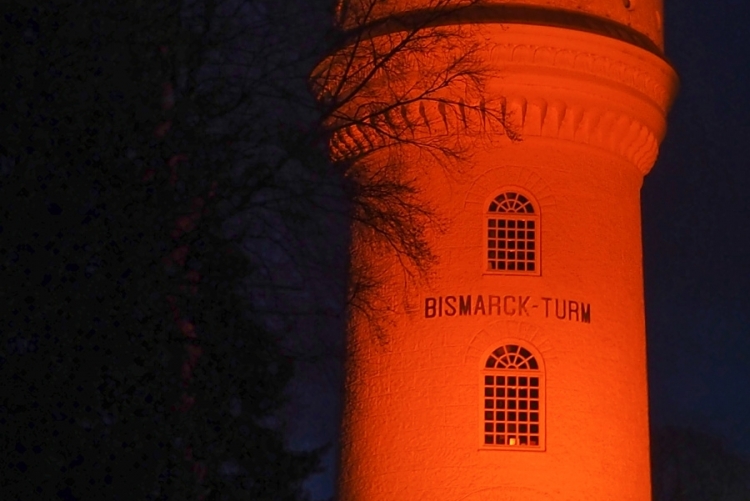 Bismarck-Turm, Aumühle - Orange your city 2017